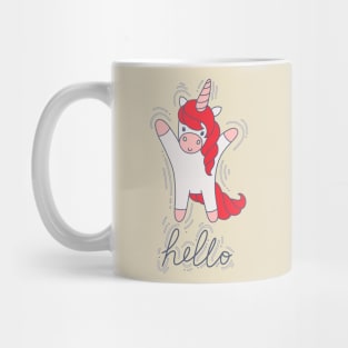 Hello Unicorn Mug